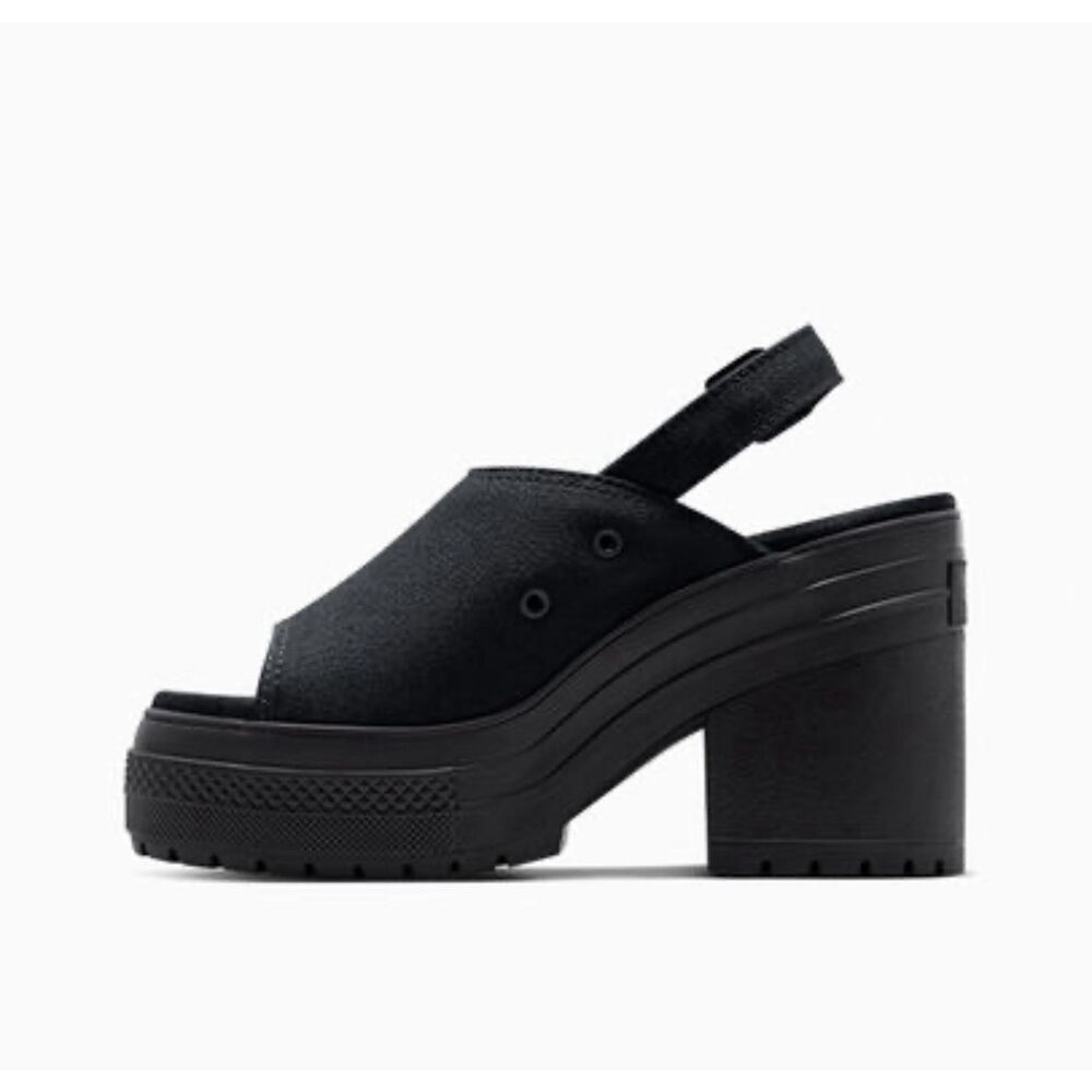 Converse Chuck 70 De Luxe Sandal Heel Black - A12567C Size 7.5 - Picture 5 of 9